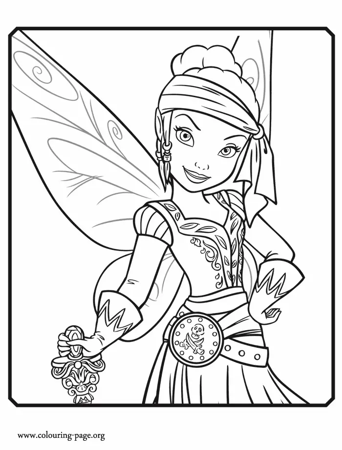 Disney Fairies Coloring Pages 27