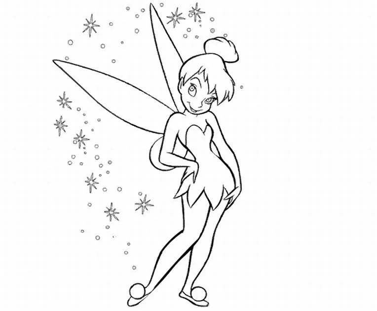Disney Fairies Coloring Pages 4