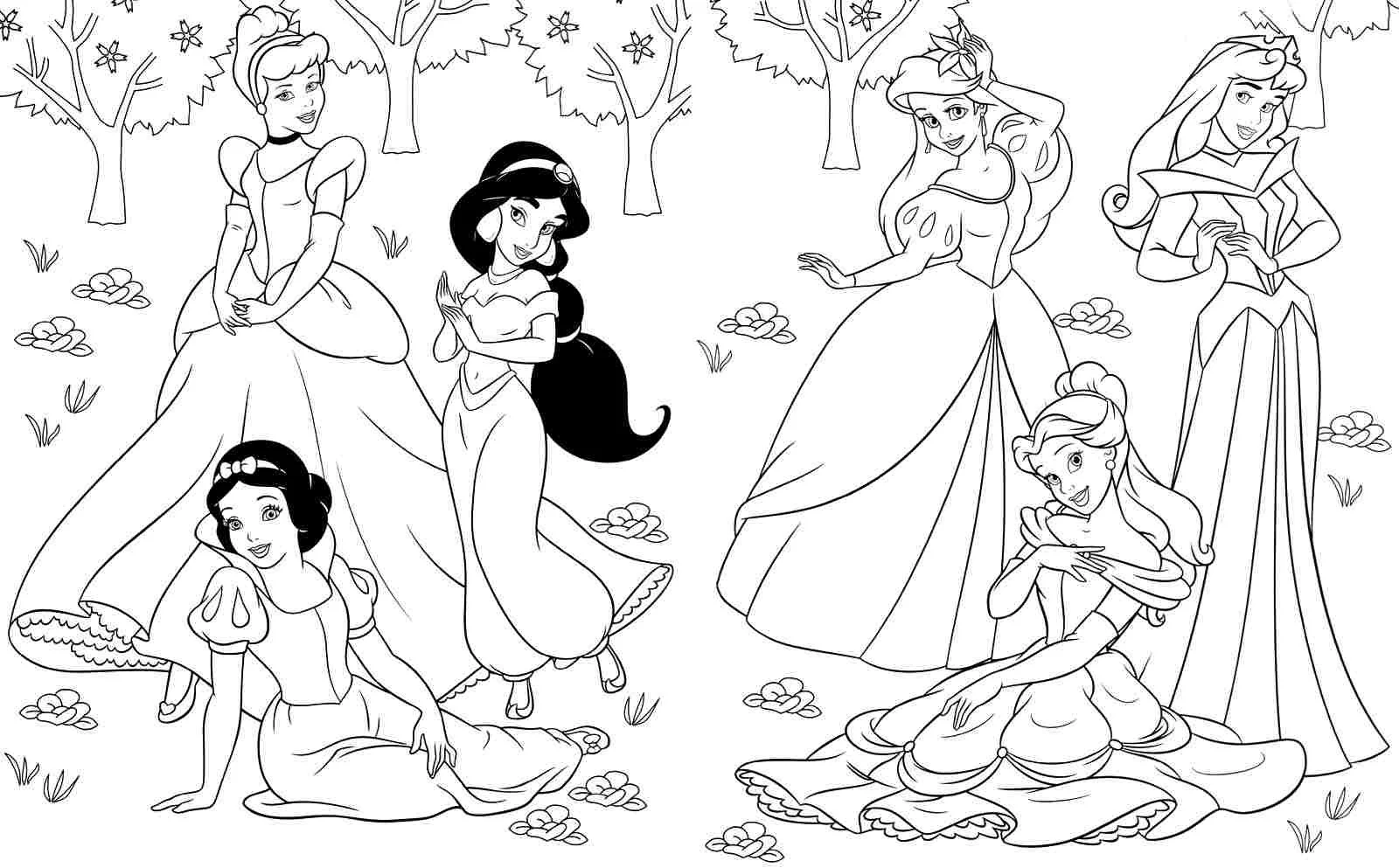 Disney Prinzessinnen Ausmalbilder 21