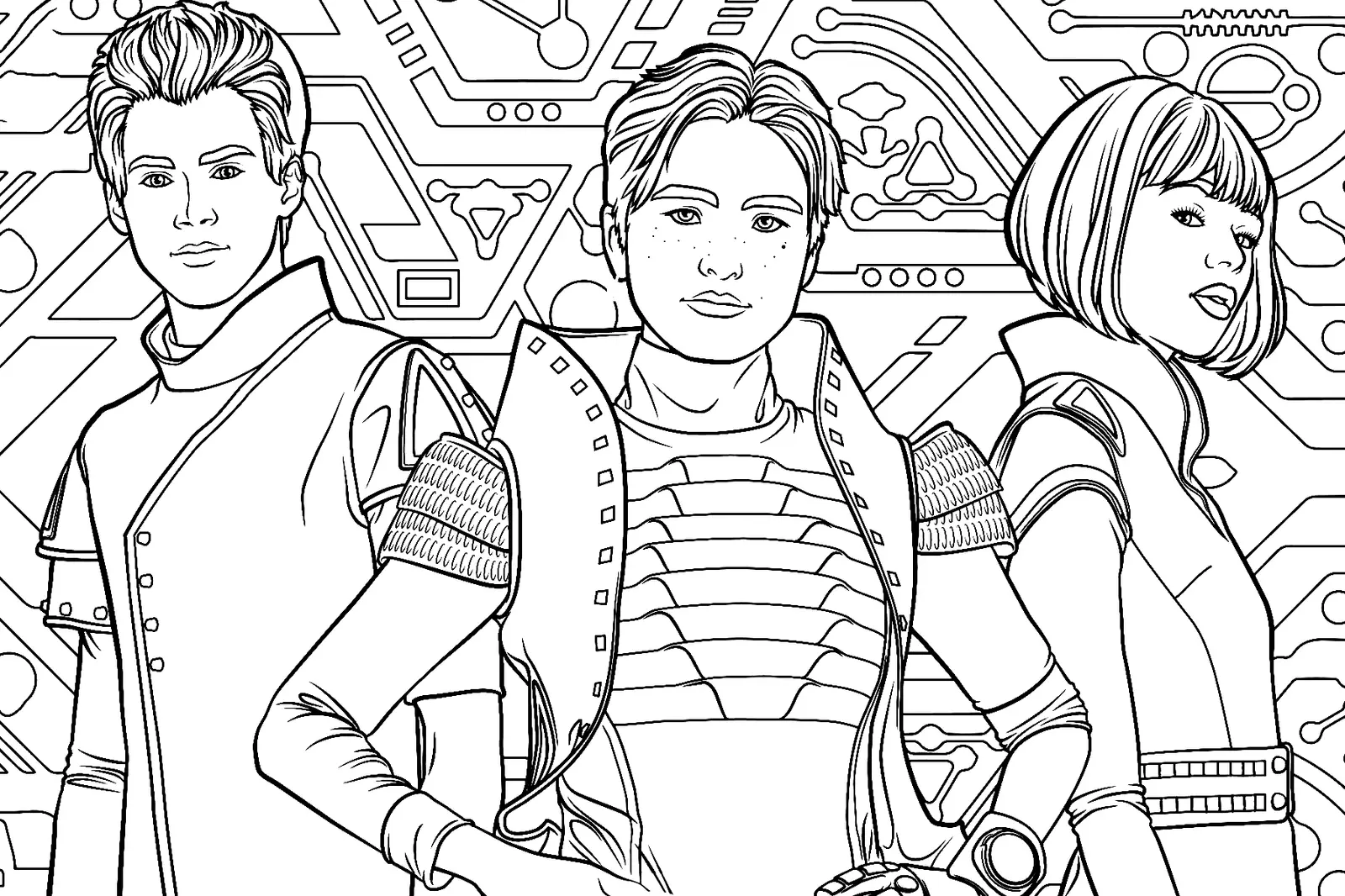 Desenhos de Disney Zombies Para Colorir 13
