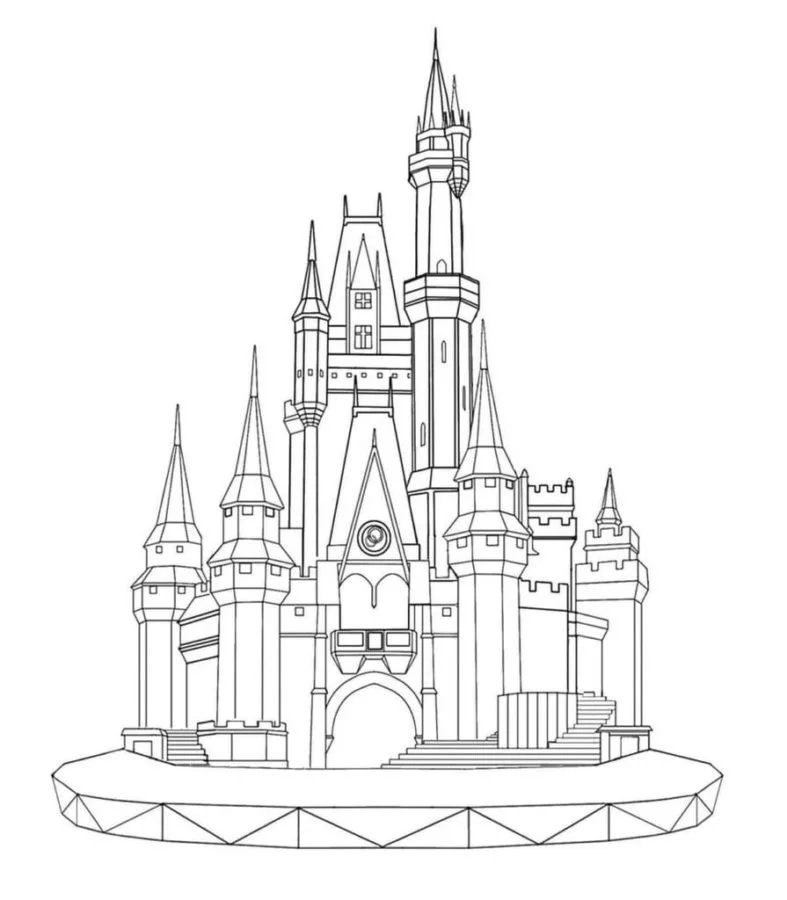 Disneyland Ausmalbilder