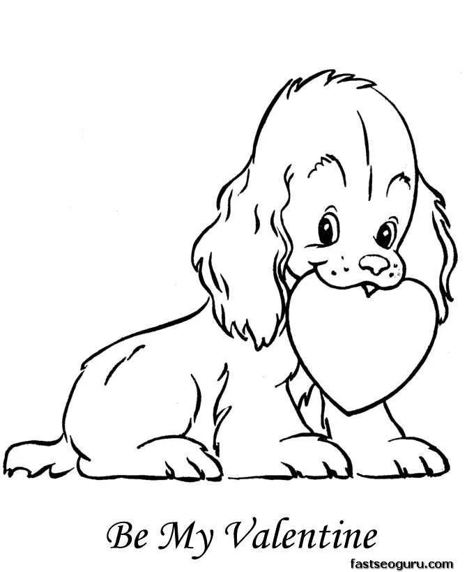 Ausmalbilder Hund