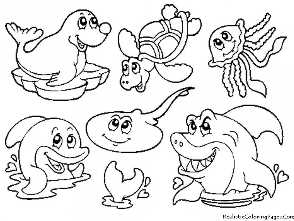 Desenhos de Golfinhos Para Colorir 90