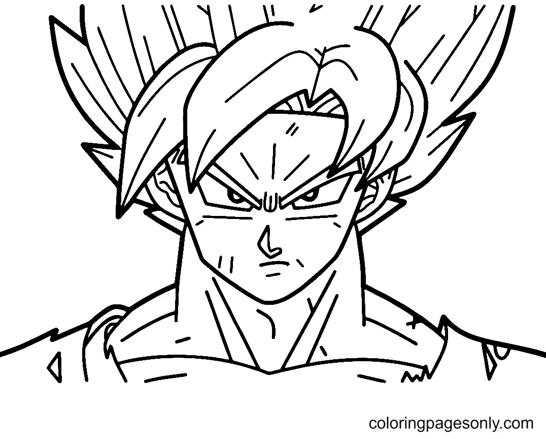 Dragon Ball Super Super Hero Para Colorear 2