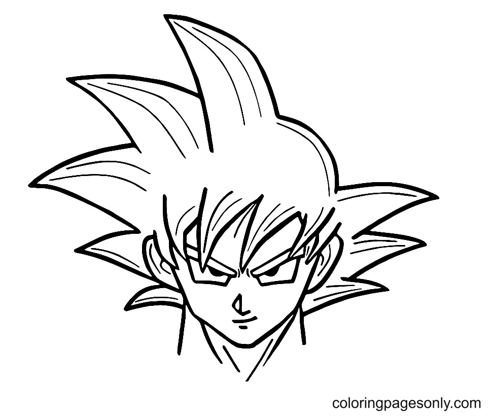 Dragon Ball Super Super Hero Para Colorear 3