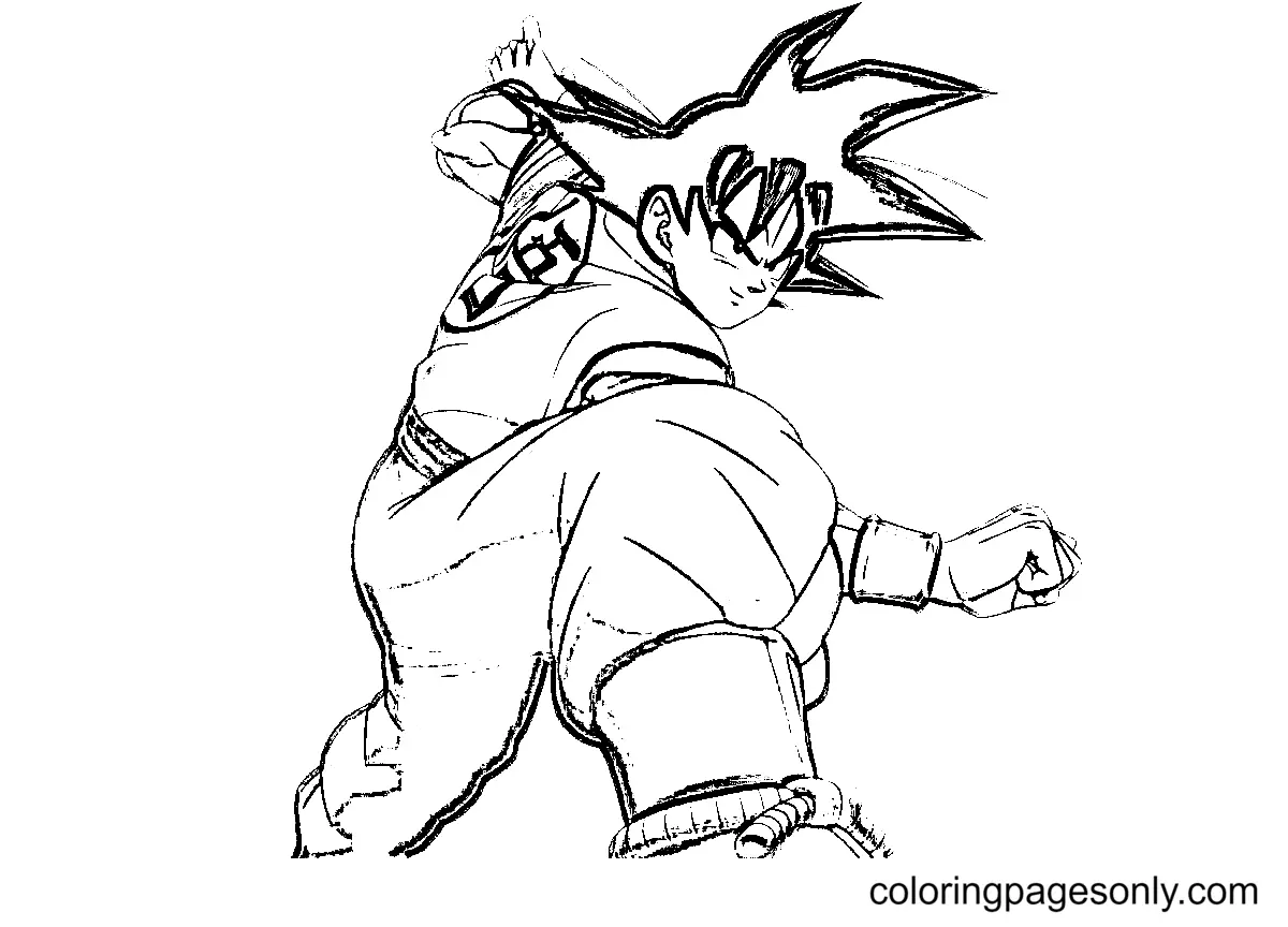 Dragon Ball Super Super Hero Para Colorear 9