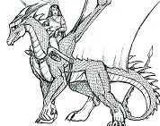 Dragon Coloring Pages 15