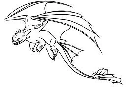 Dragon Coloring Pages 20