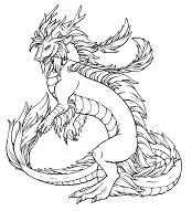 Dragon Coloring Pages 28