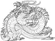 Dragon Coloring Pages 39