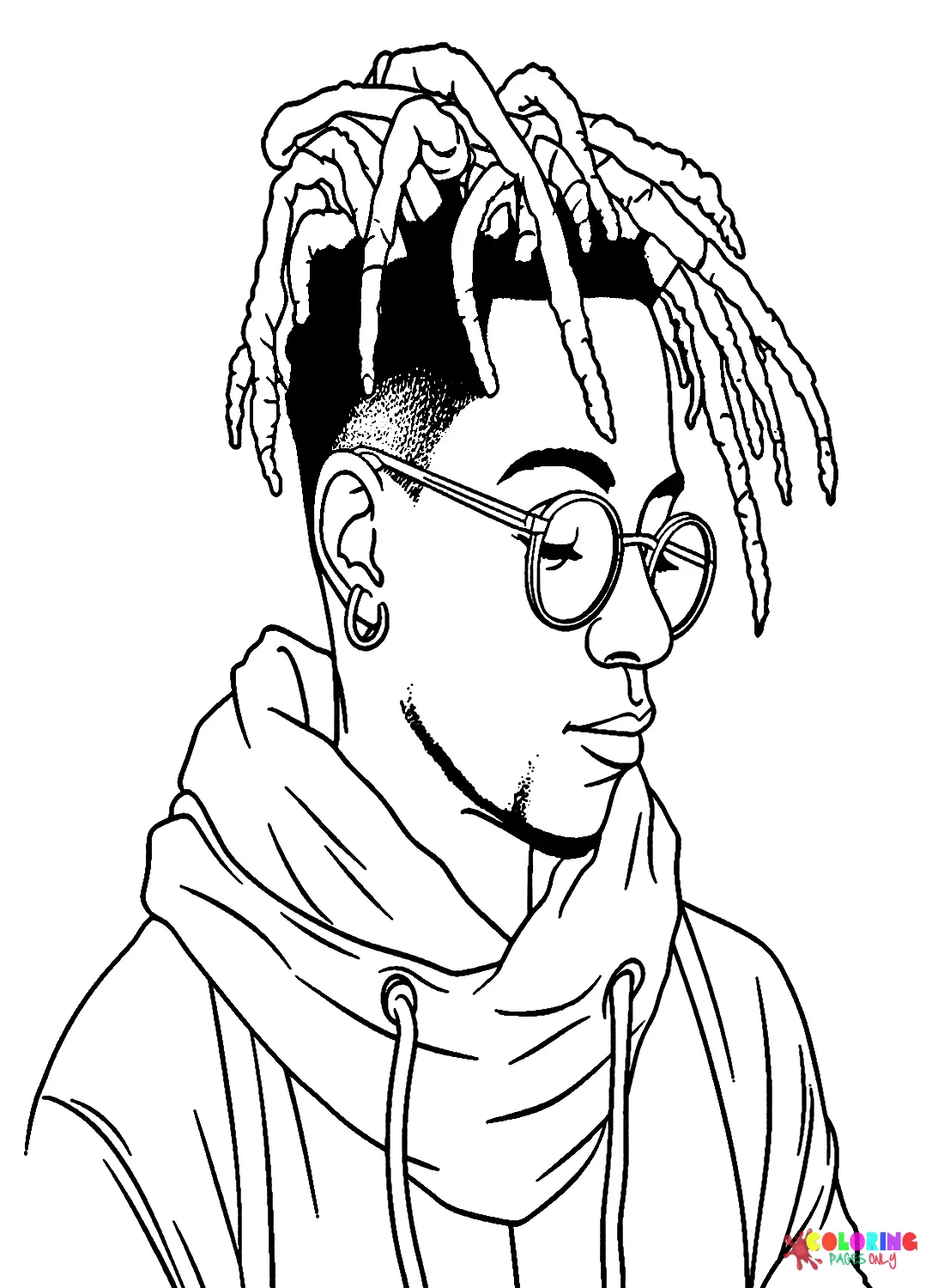 Dreadlocks Ausmalbilder 2