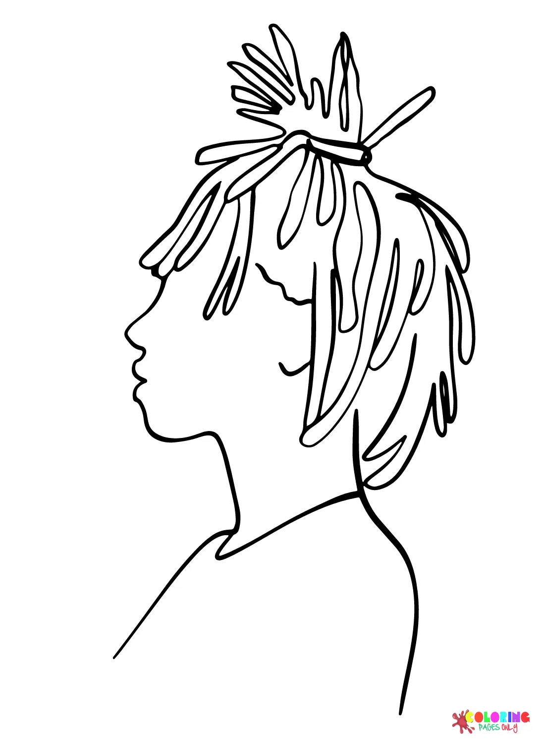 Dreadlocks Ausmalbilder 8