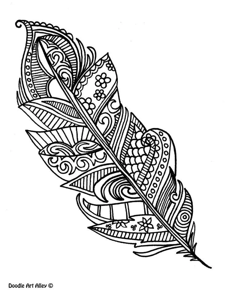Dream Catcher Coloring Pages 13