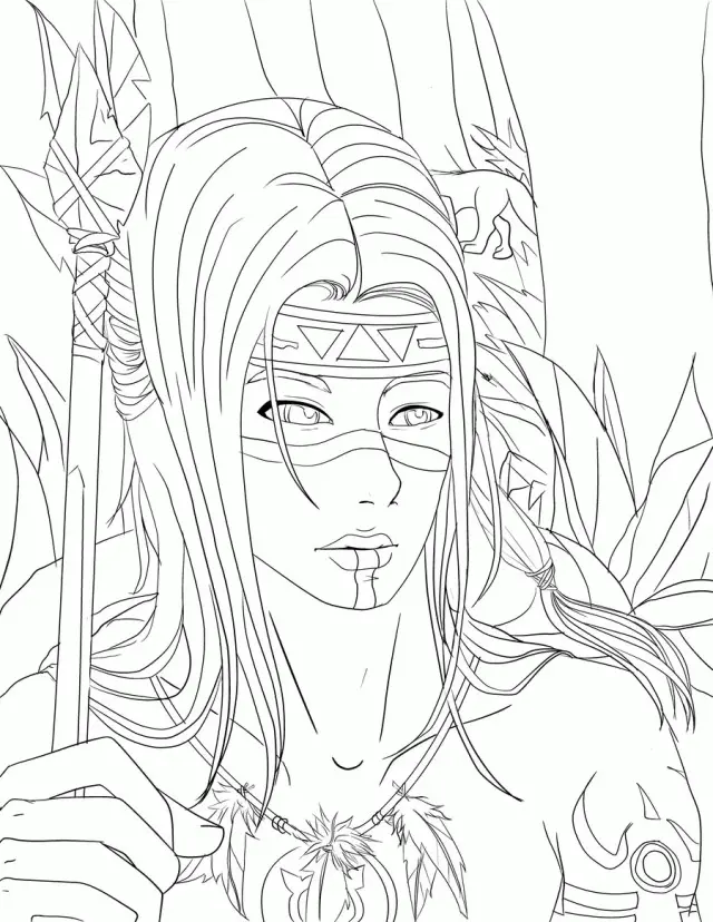 Dream Catcher Coloring Pages 19