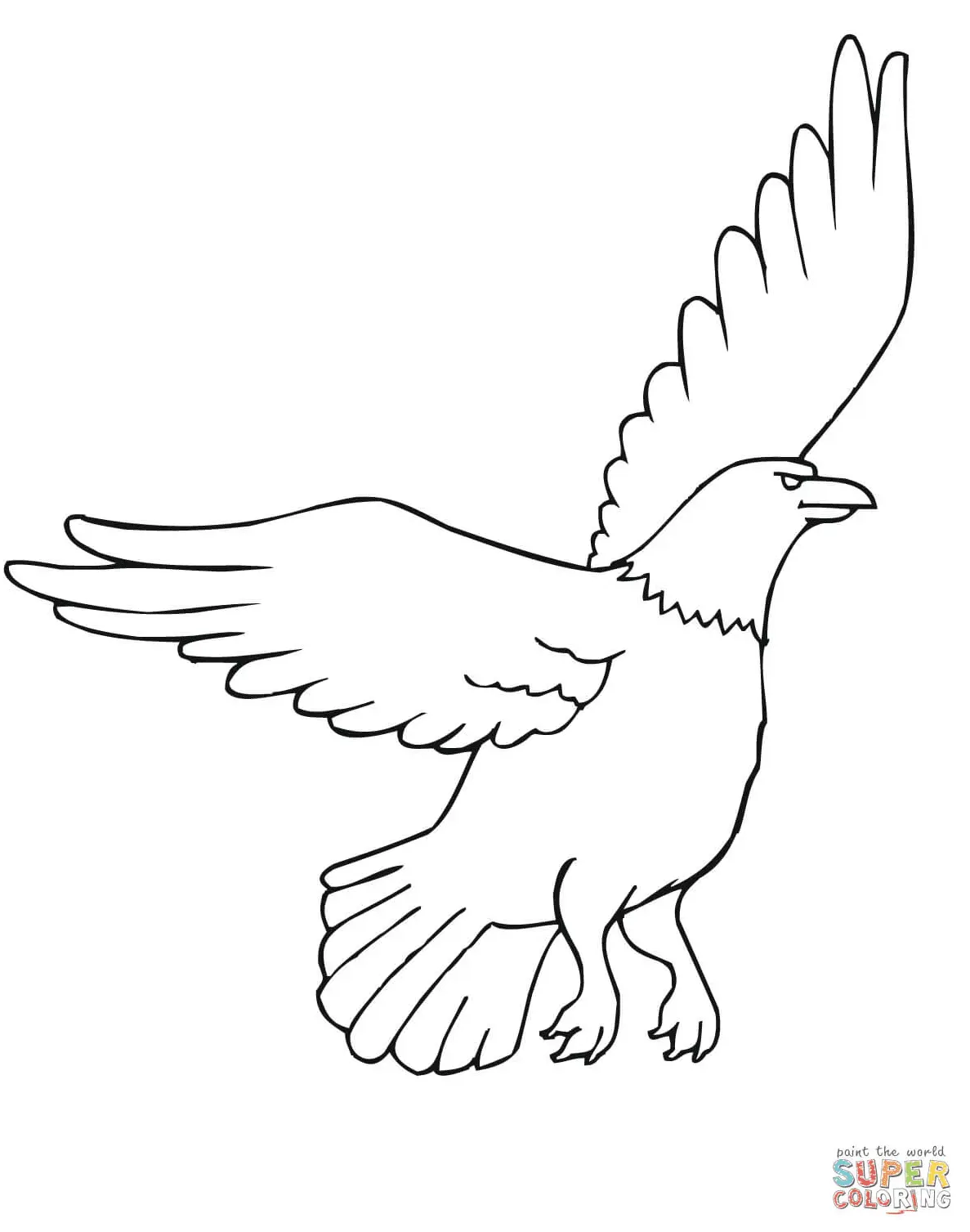 Eagle Coloring Pages 17