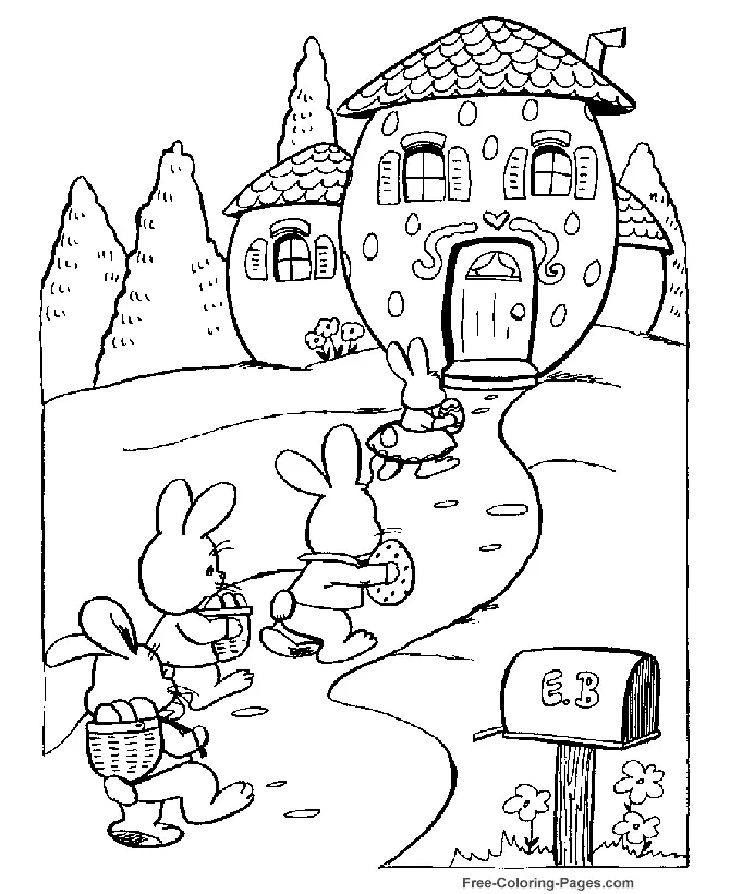 Pascoa para colorir 101