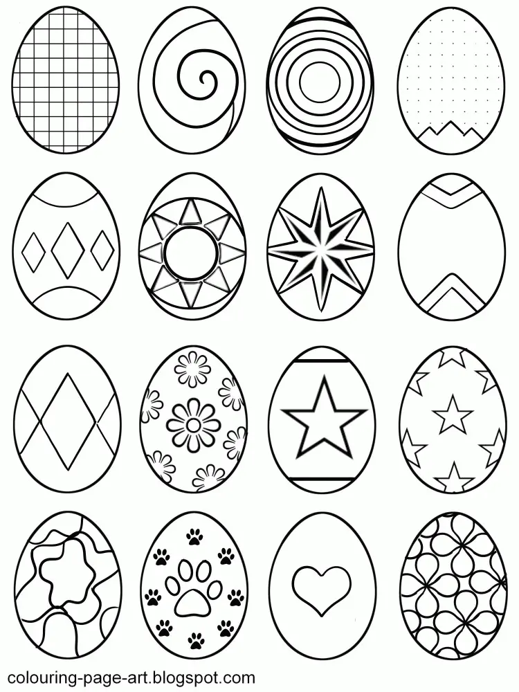 Pascoa para colorir 102