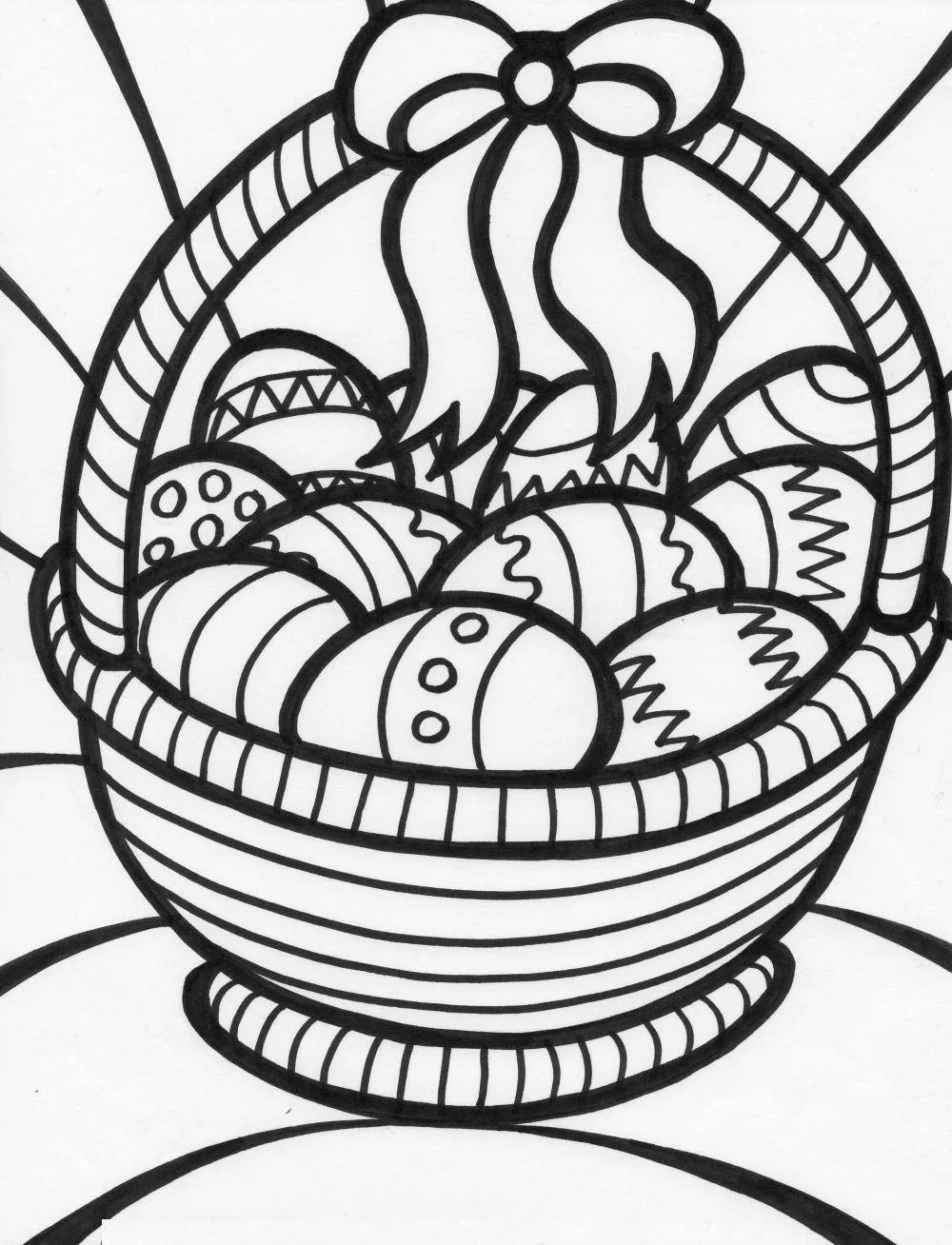 Pascoa para colorir 107