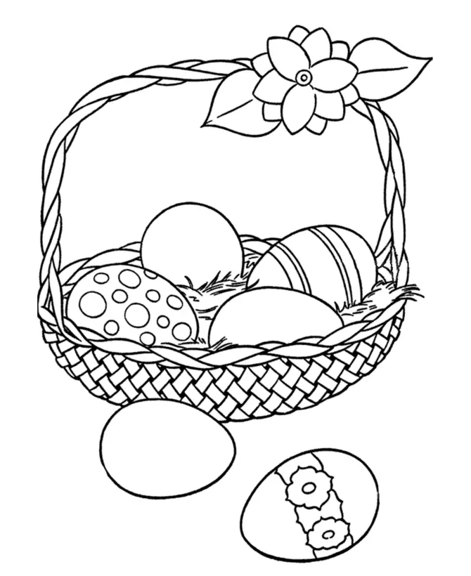 Pascoa para colorir 272