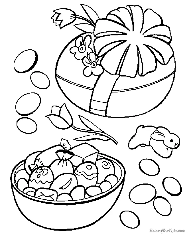 Pascoa para colorir 291