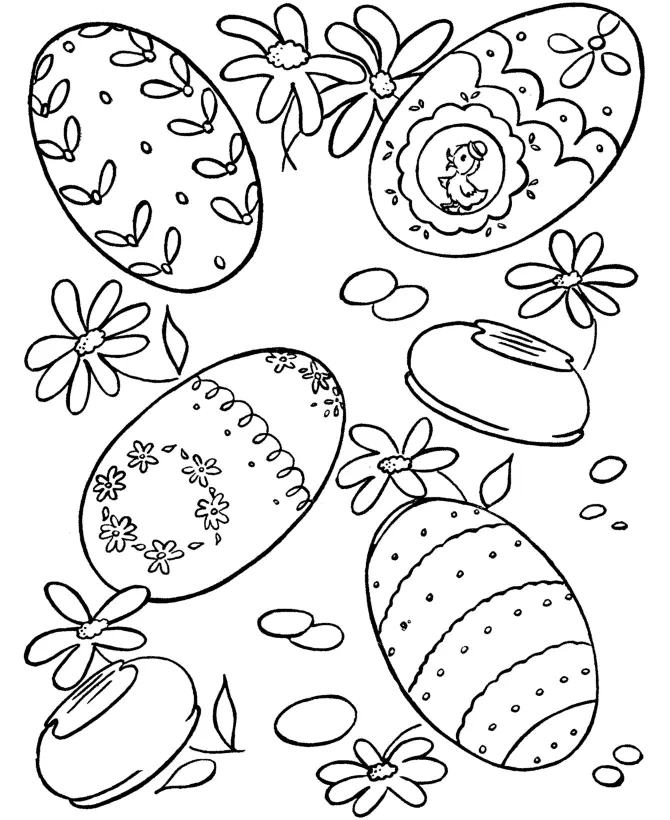 Pascoa para colorir 318