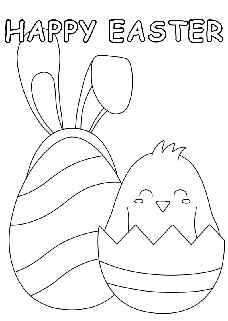 Pascoa para colorir 38