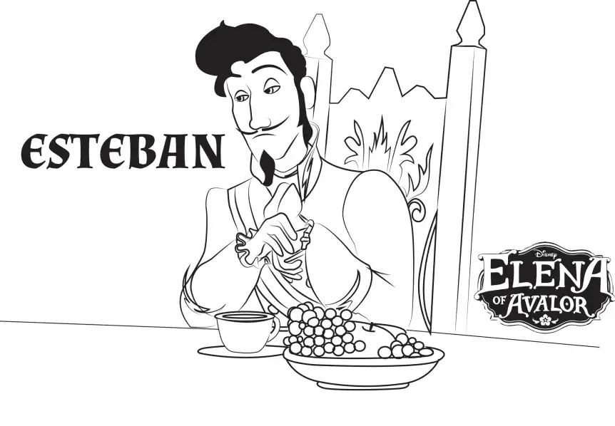 Elena of Avalor Coloring Pages 52
