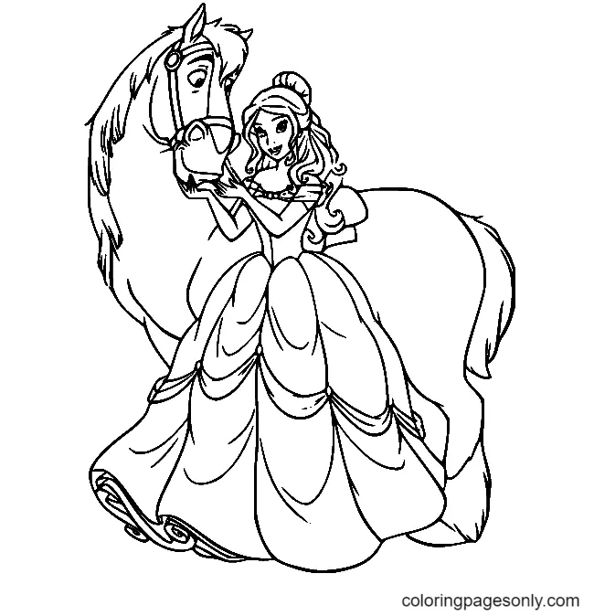 Elena of Avalor Coloring Pages 9