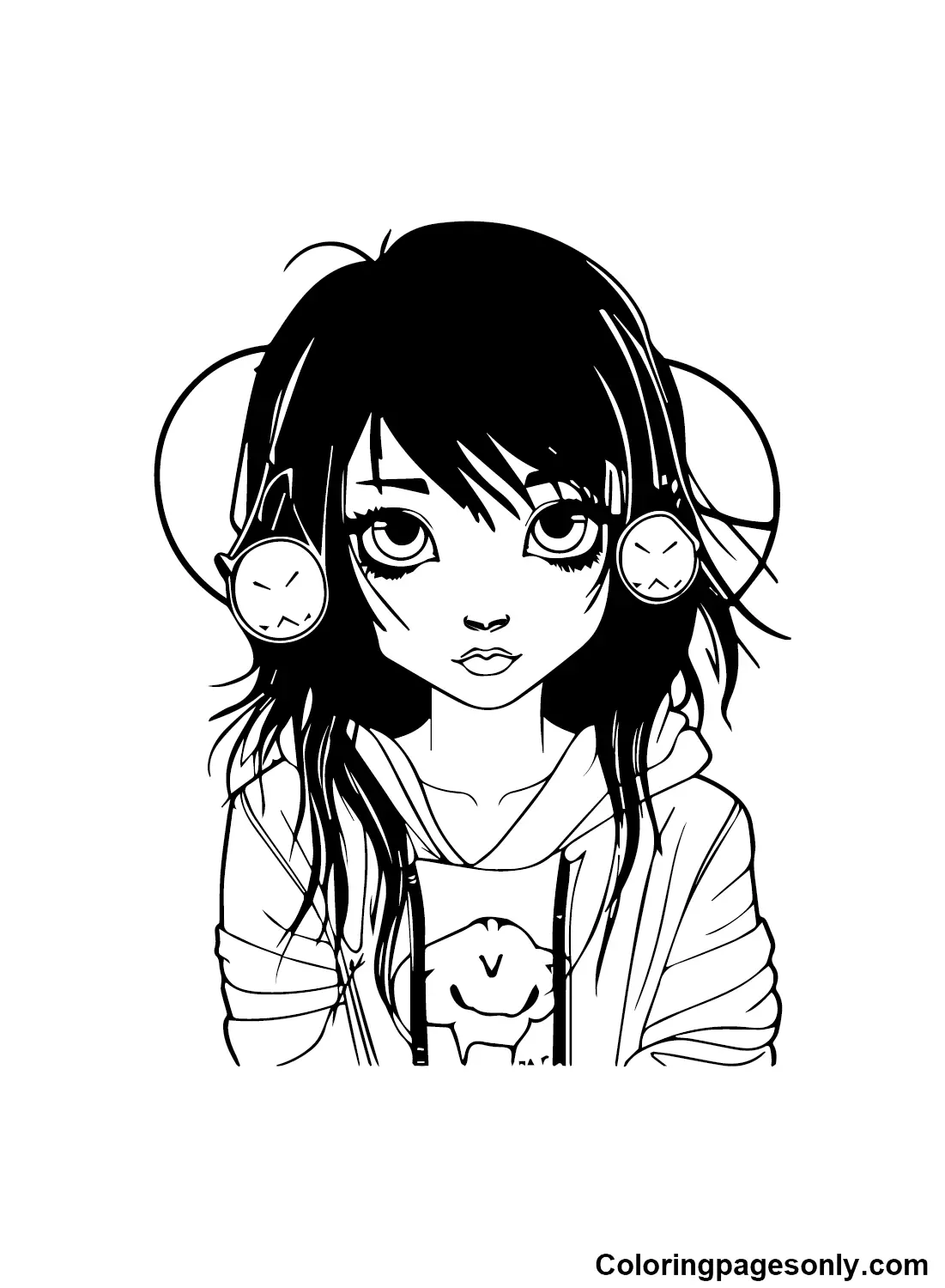 Emo Ausmalbilder 16