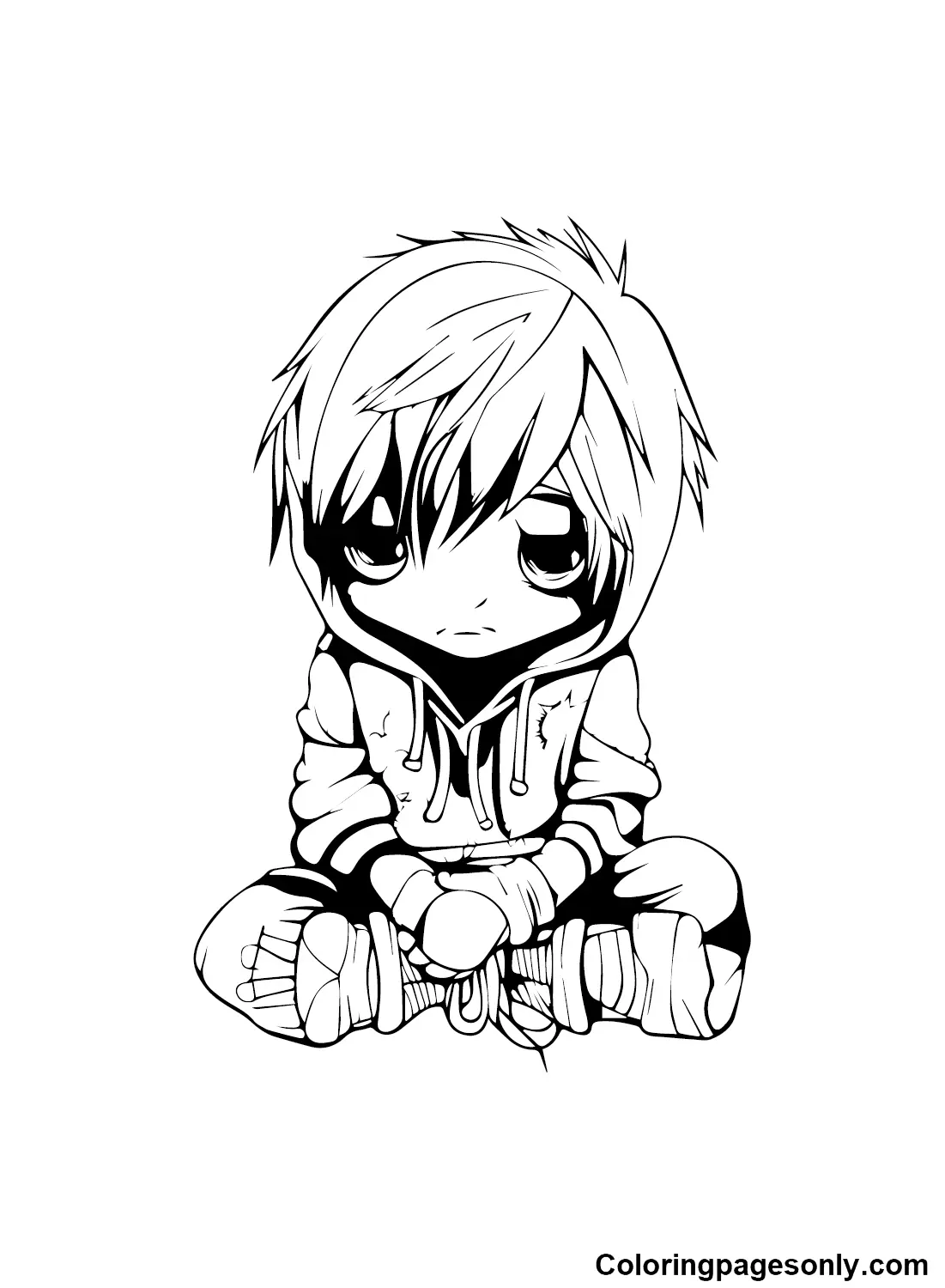 Emo Ausmalbilder