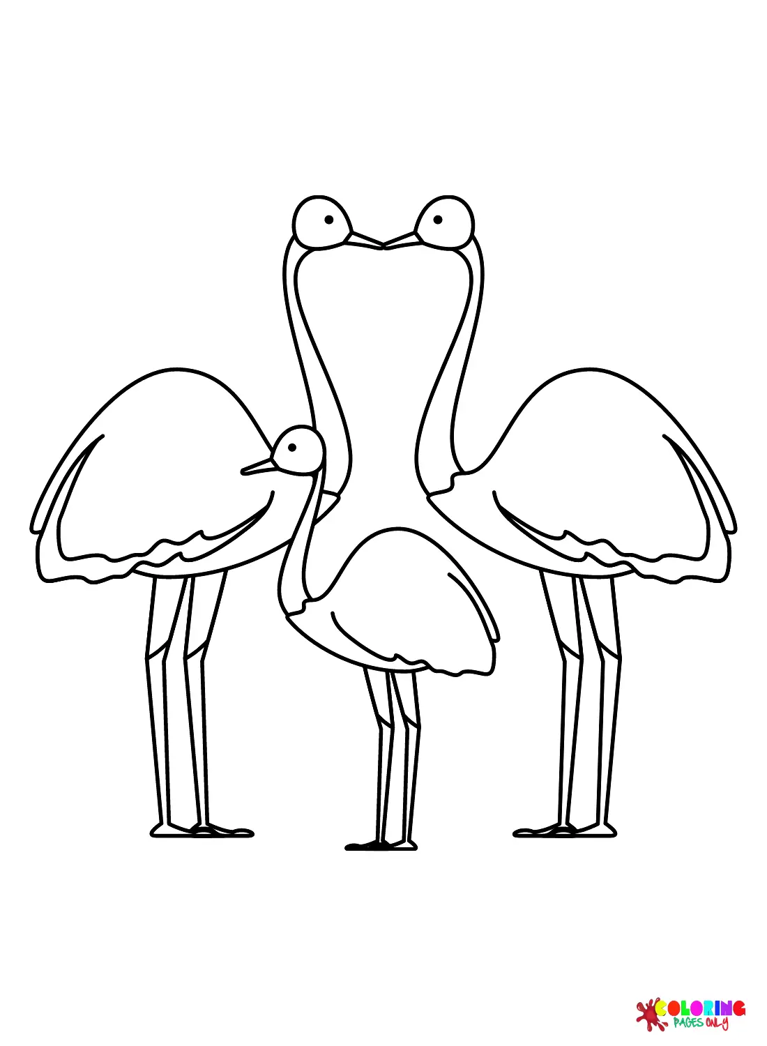 Emu Ausmalbilder 11