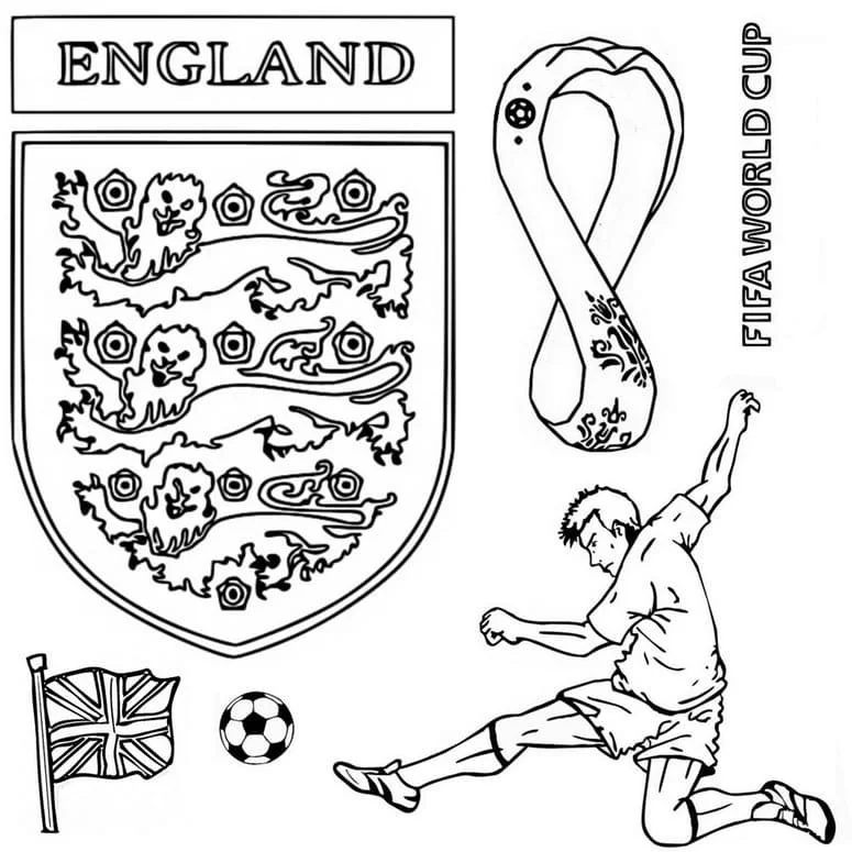 England Ausmalbilder 12