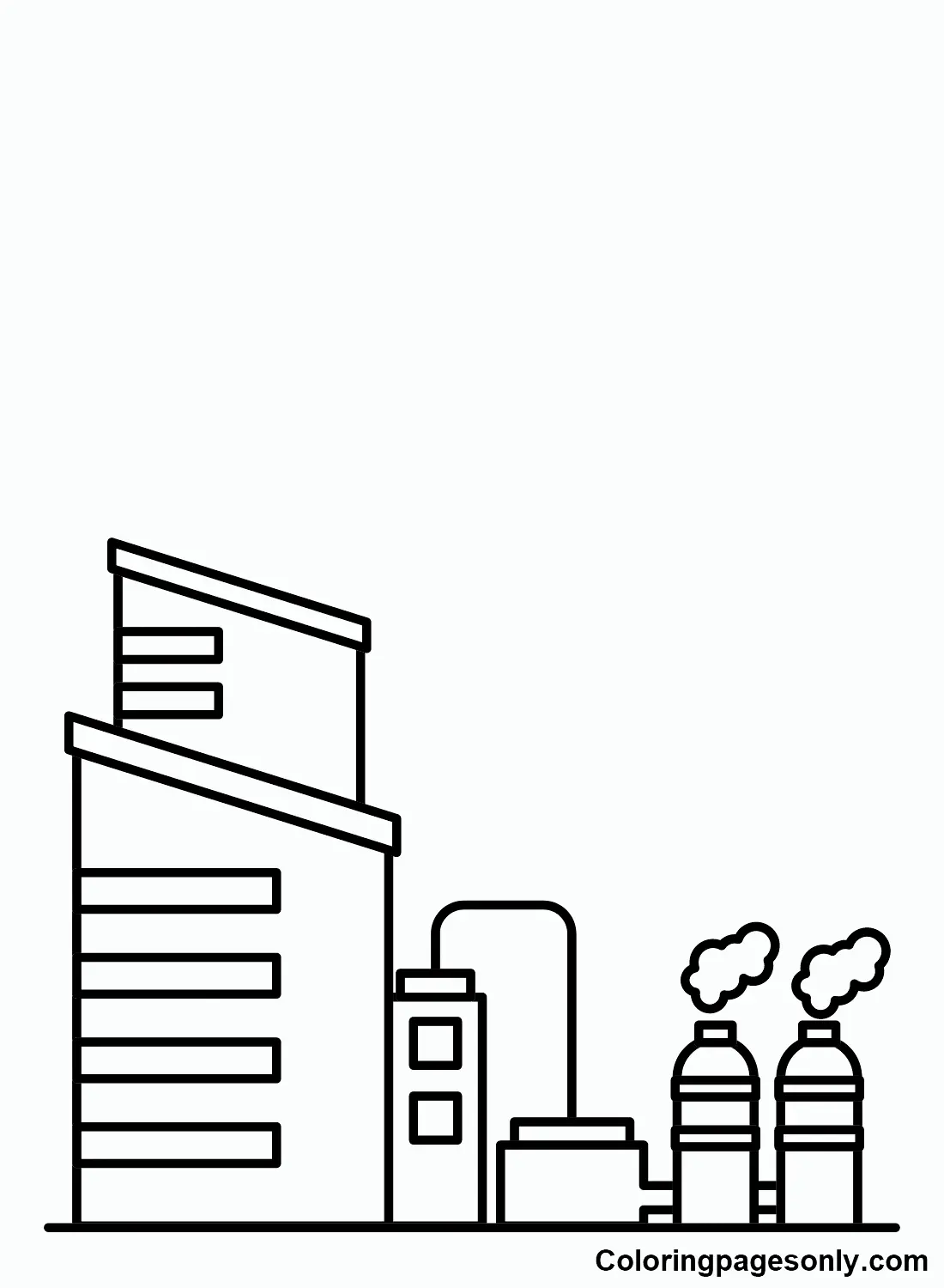 Factory Coloring Pages 3