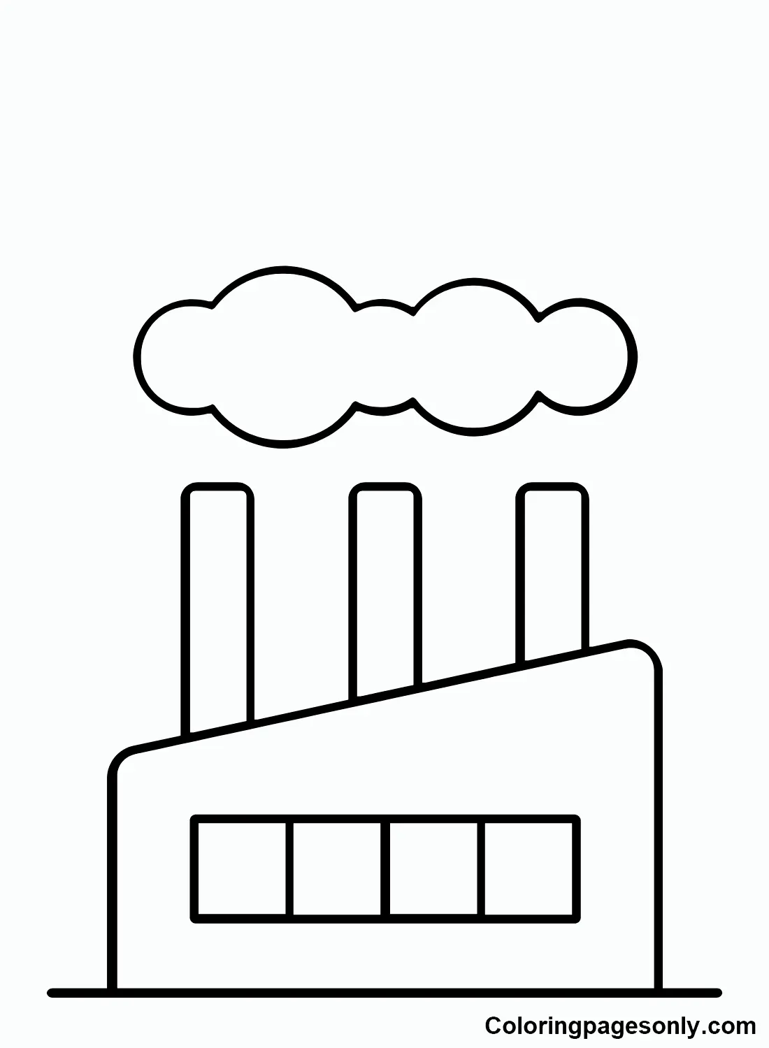 Factory Coloring Pages 7