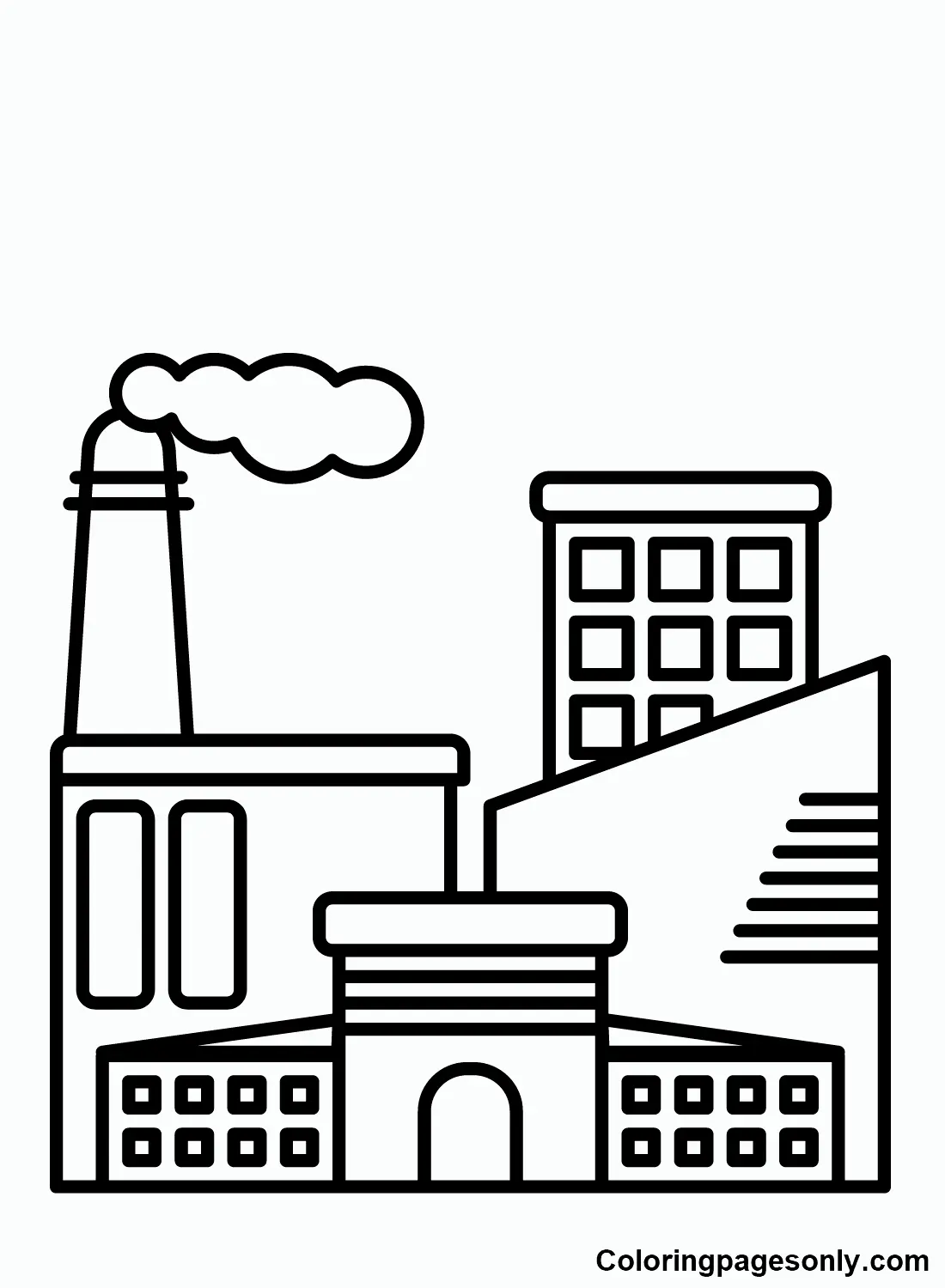 Factory Coloring Pages 8