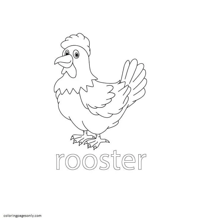 Farm Animal Coloring Pages 39