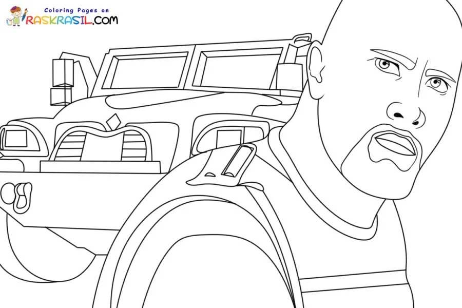 Desenhos de Velozes E Furiosos Para Colorir 2