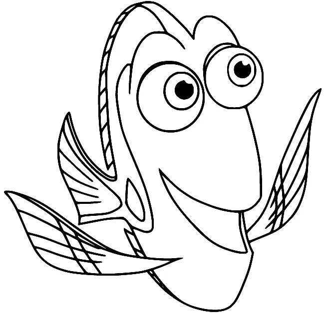 Finding Dory Ausmalbilder 22