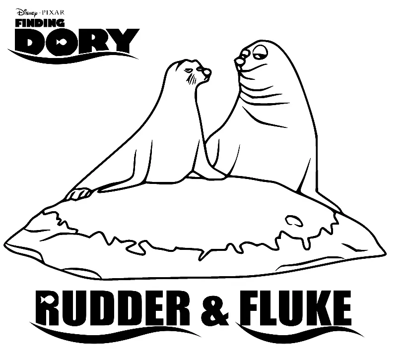 Finding Dory Ausmalbilder 37