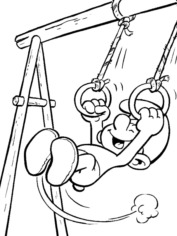 Fitness Coloring Pages 16