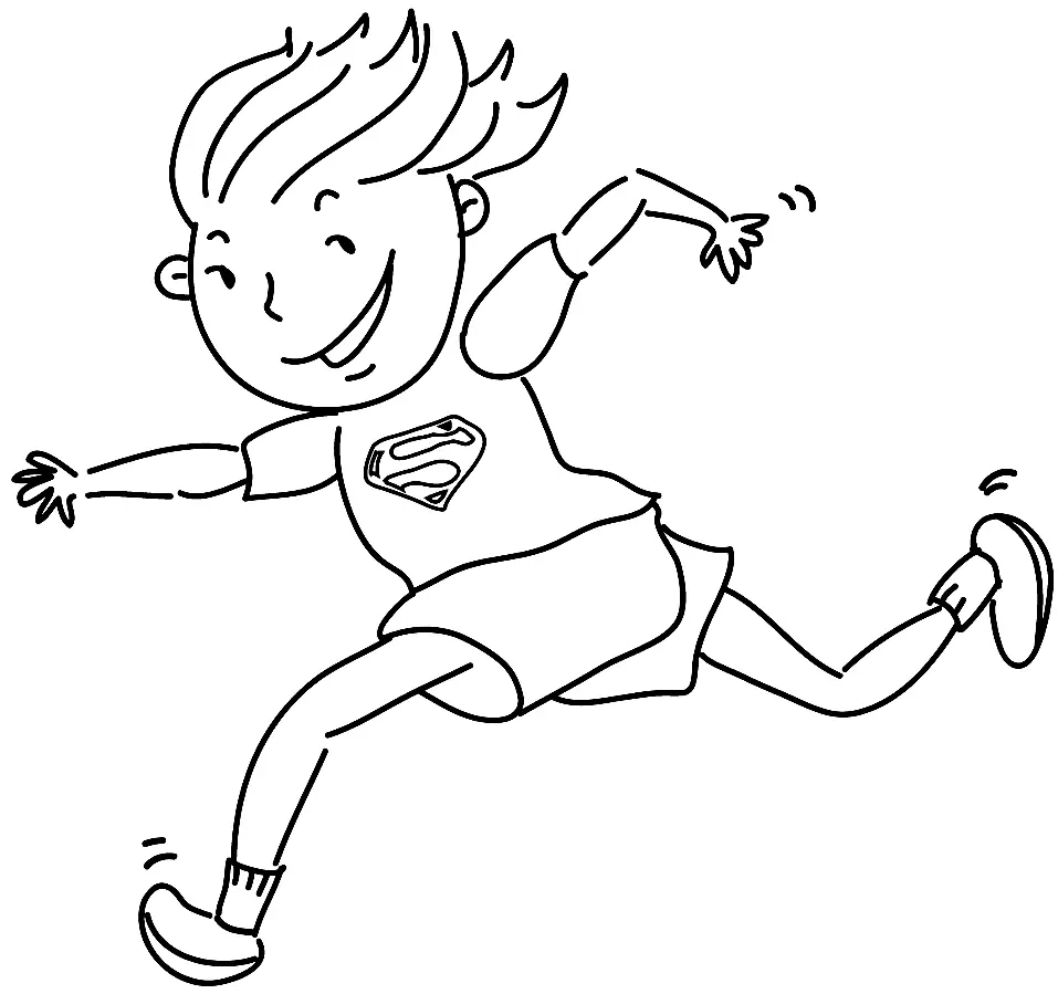 Fitness Coloring Pages 3