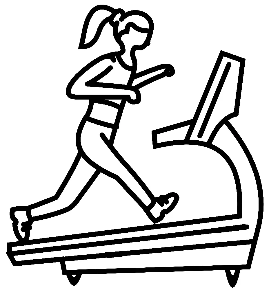 Fitness Coloring Pages 5