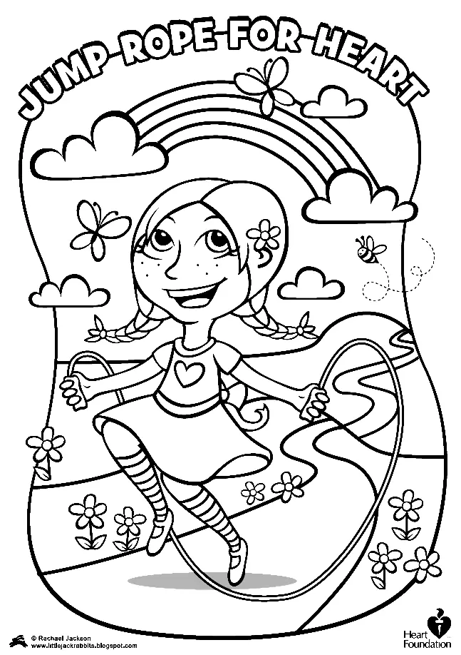 Fitness Coloring Pages 8
