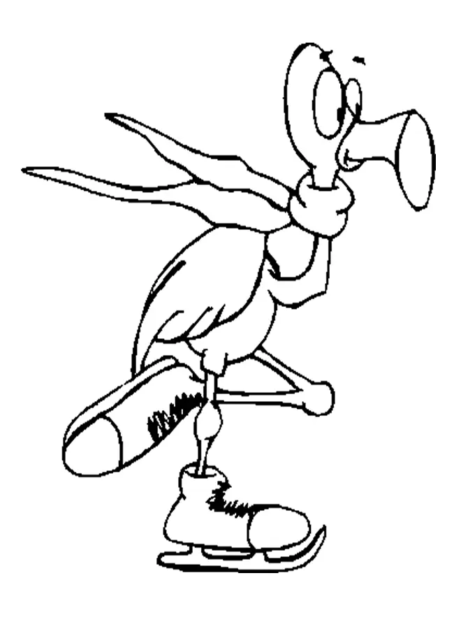 Desenhos de Flamingo Para Colorir 34