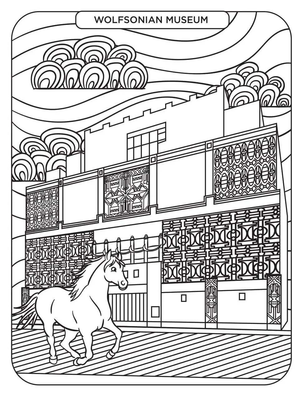 Desenhos de Florida Para Colorir 12