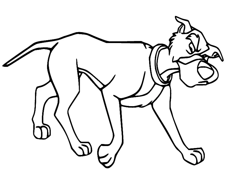 Fox and the Hound Coloring Pages 11