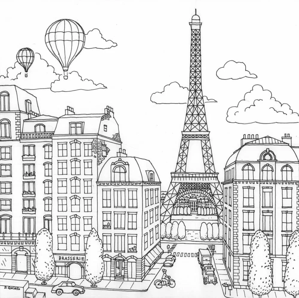 France Coloring Pages 21