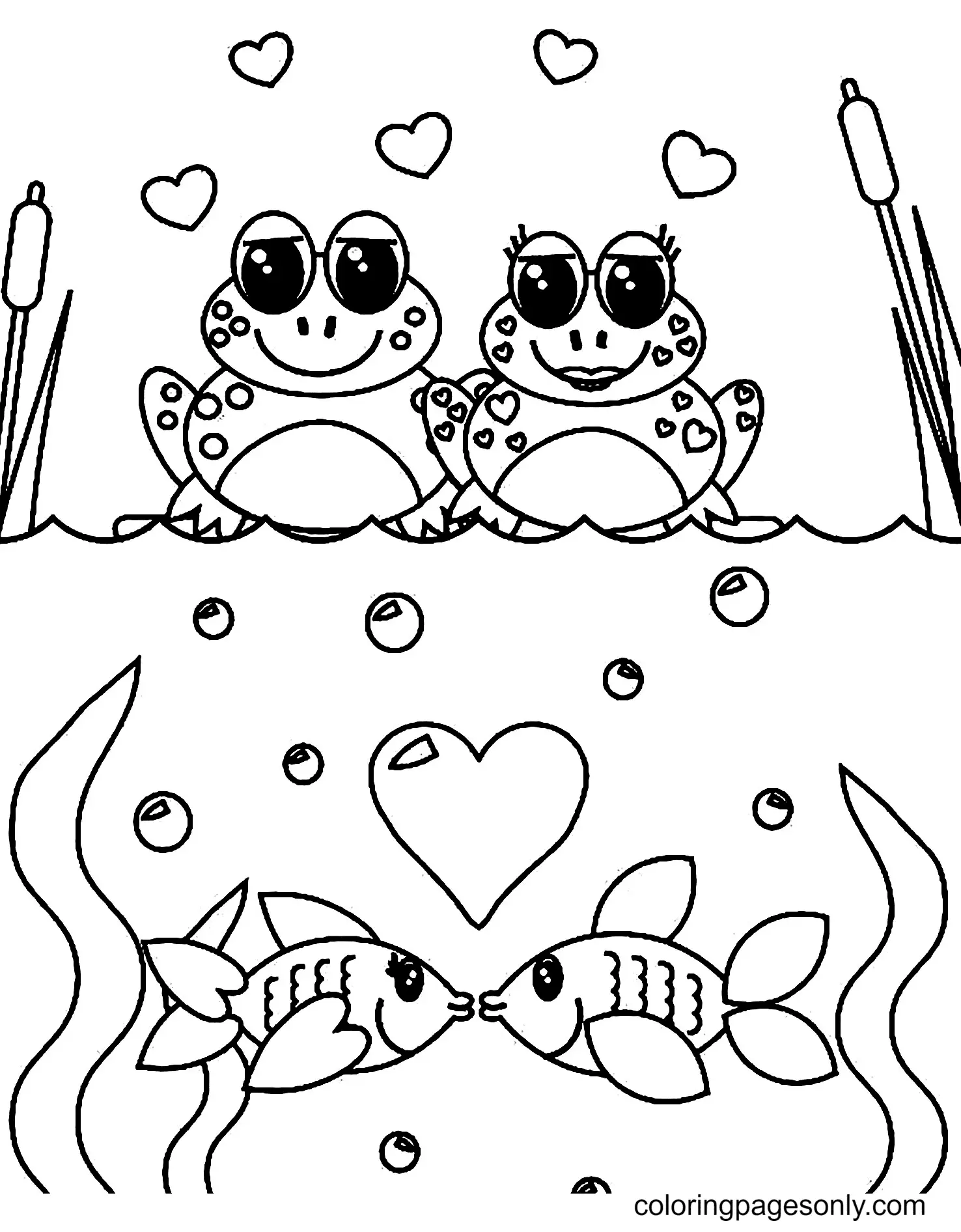 Frosch Ausmalbilder 31