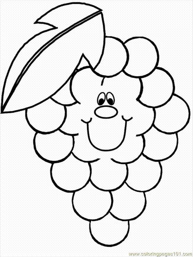 Frucht Ausmalbilder 17