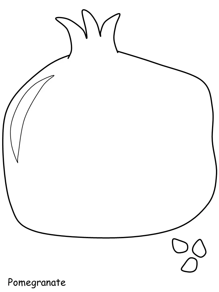 Frucht Ausmalbilder 27
